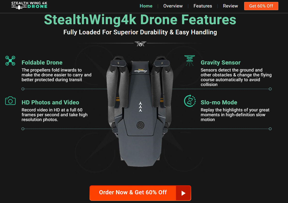 Stealth 4k Drone