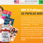 ProPlayers Wellness Keto Gummies