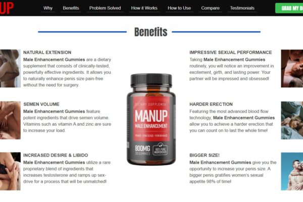 ManUp Male Enhancement Gummies