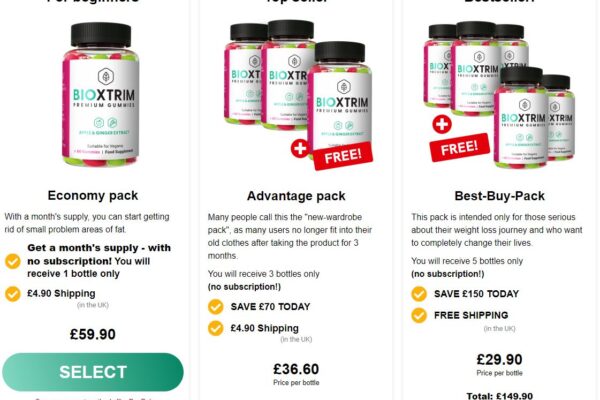 Bioxtrim Keto Gummies