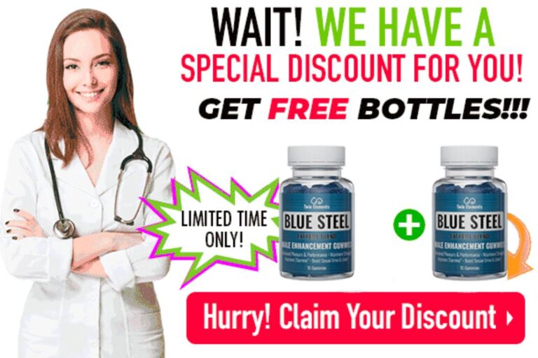 Blue Steel Gummies (Twin Elements Blue Steel CBD Gummies) Male Enhancement Best Sexual Gummies, How To Work?