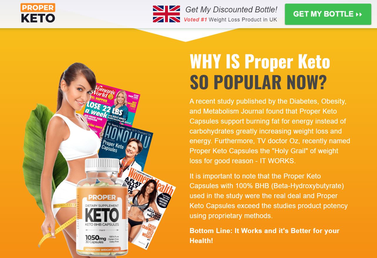 Proper Keto Capsules United Kingdom