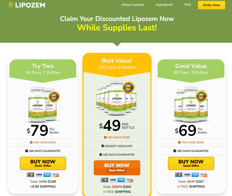 Lipozem How Lipozem Can Support Healthy Weight Loss Capsules? Boosts Fat Loss & Boosts Your Metabolism!