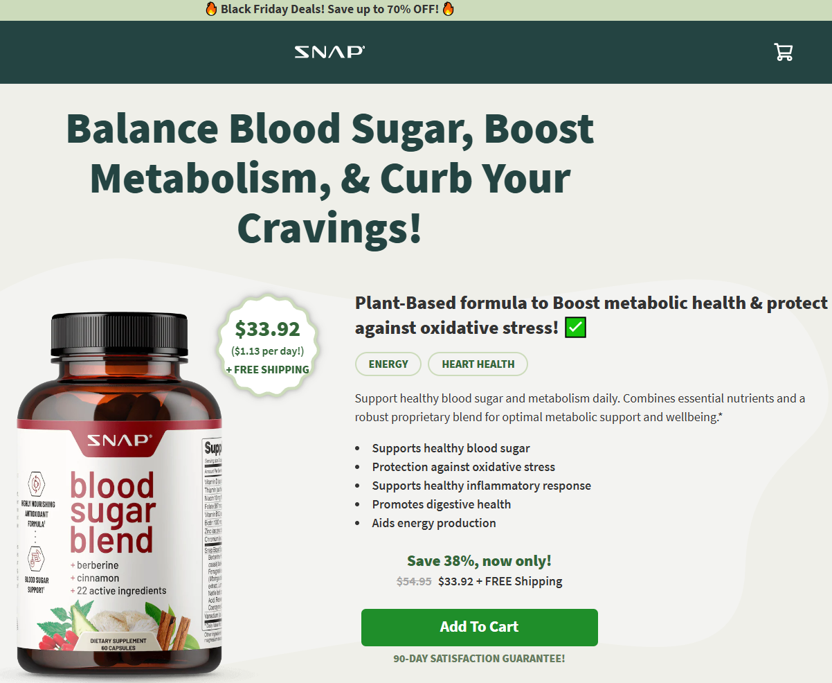 Blood Sugar Support