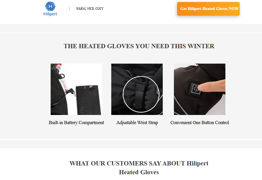 Hilipert Heated Gloves