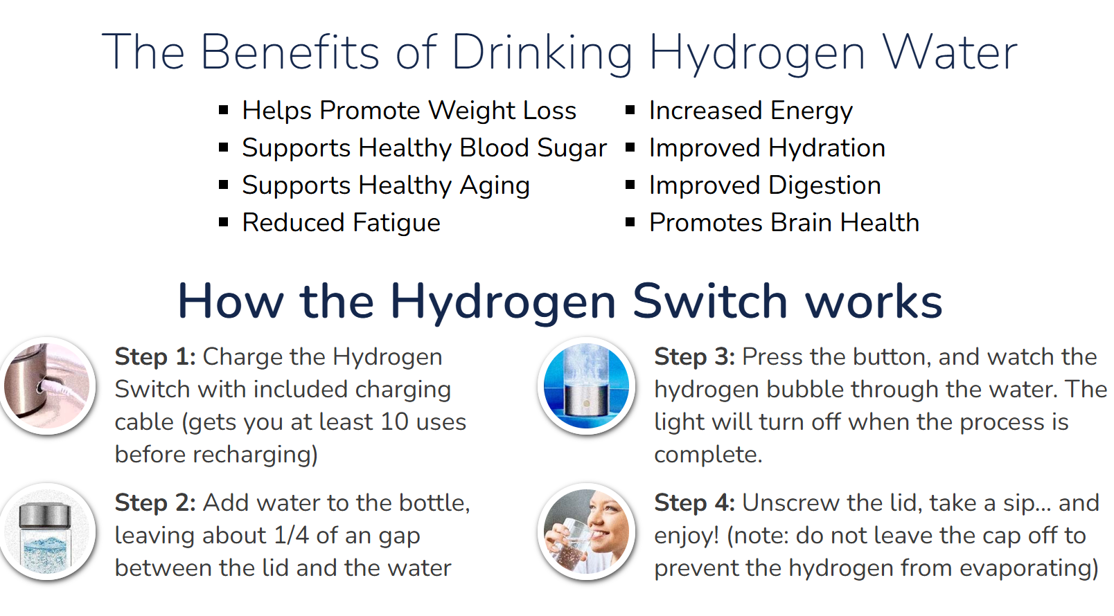 Hydrogen Switch Bottle