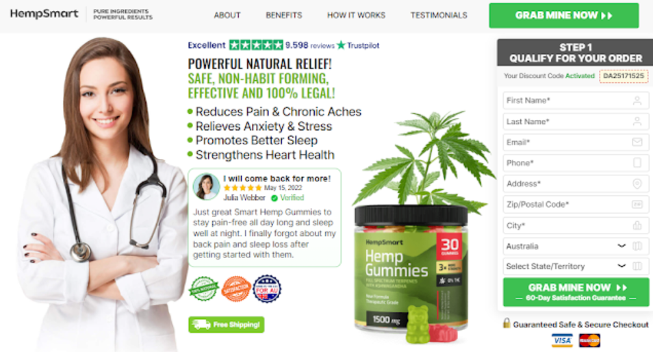 Smart Hemp Gummies Australia