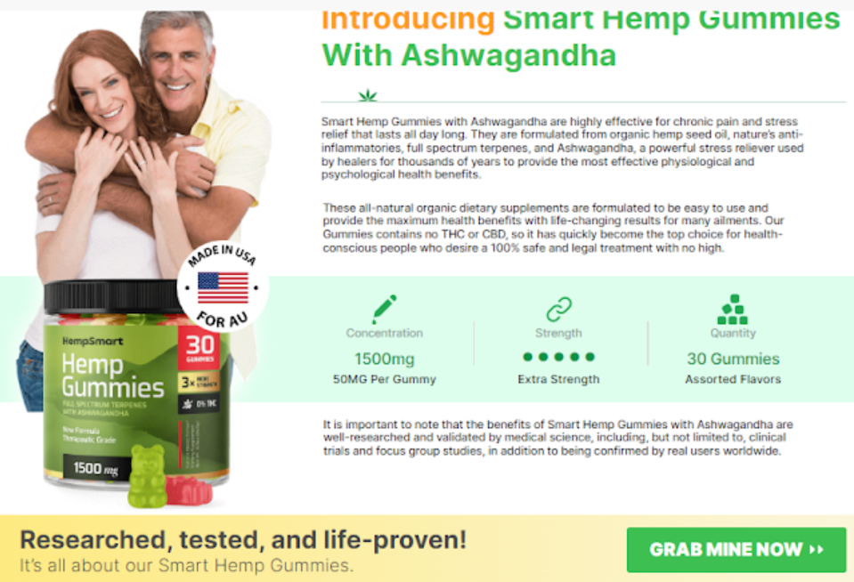 Smart Hemp Gummies Australia
