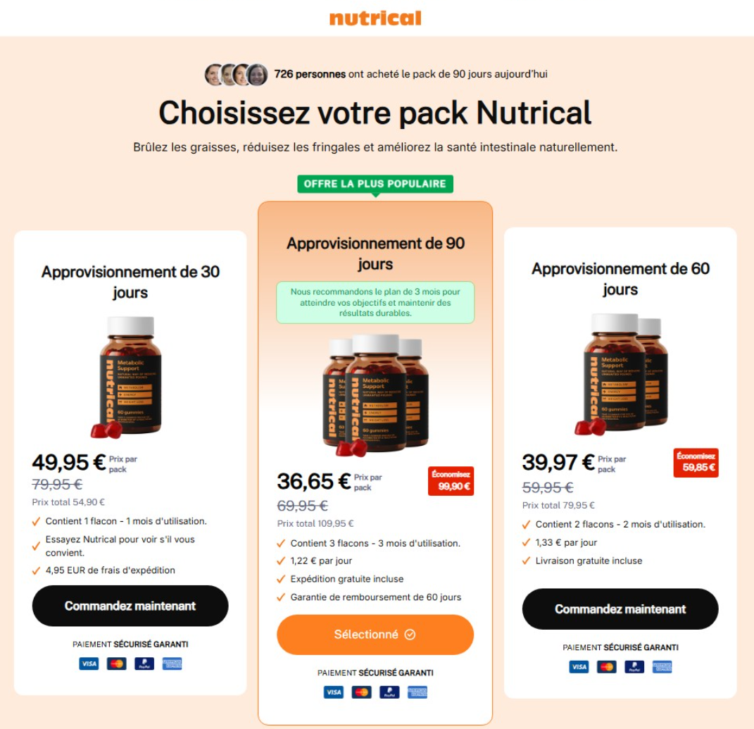 Nutrical France