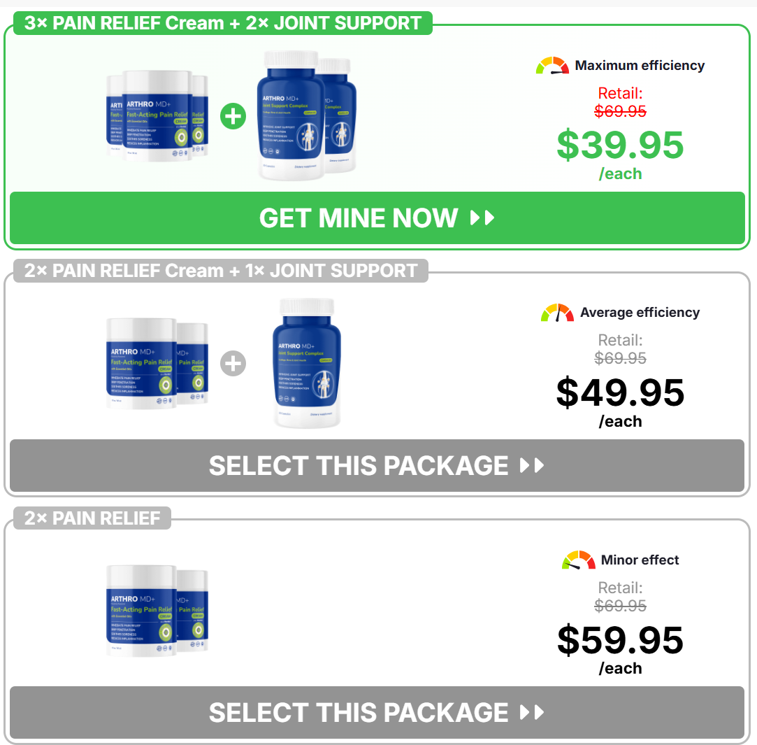 Arthro MD+ Cream Australia