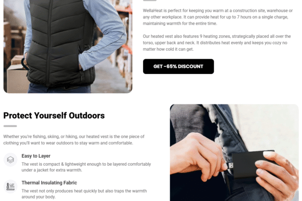 WellaHeat Heated Vest